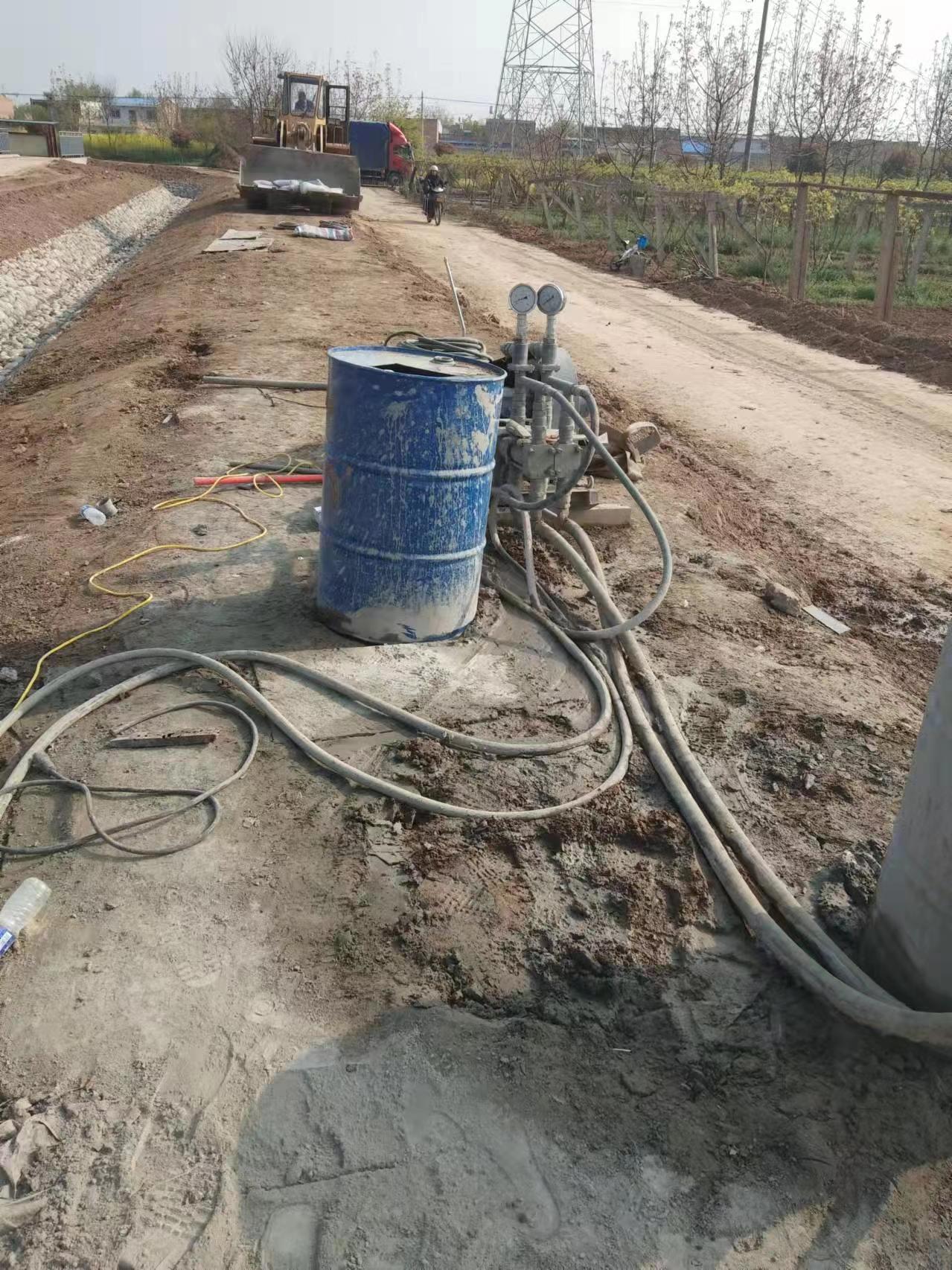 沙河口顶管注浆